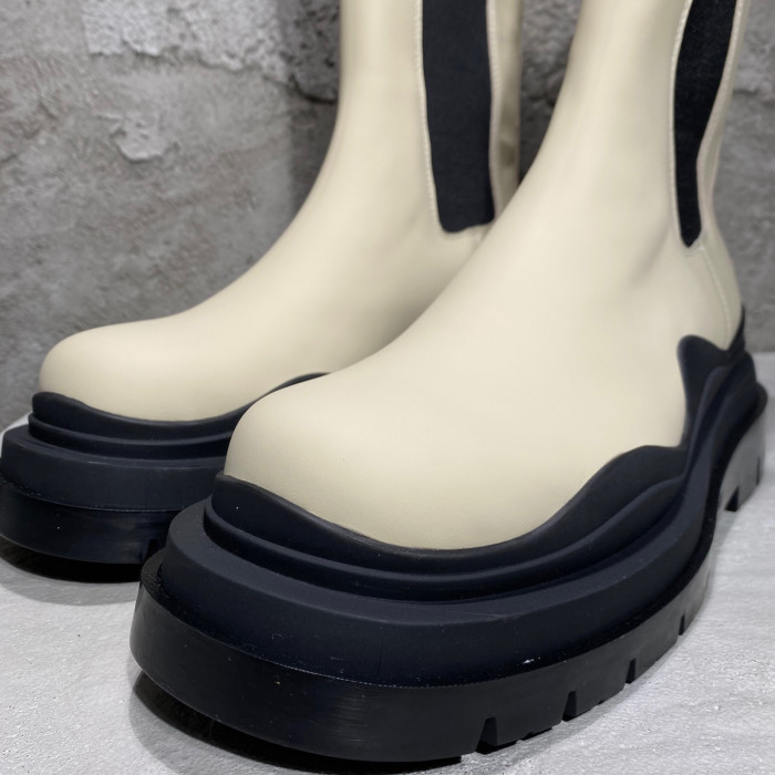 Bottega Veneta High-Top Leather Boots Shoes #nigo53128