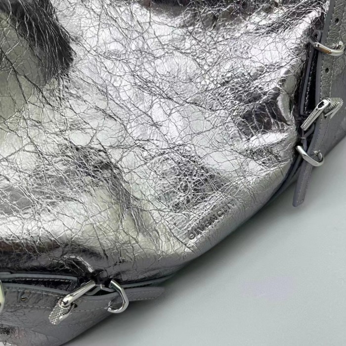 Givenchy Voyou Leather Tote Bag With Metal Clasp Bags BB50SSB1Q9-070 Ngvp #nigo5193