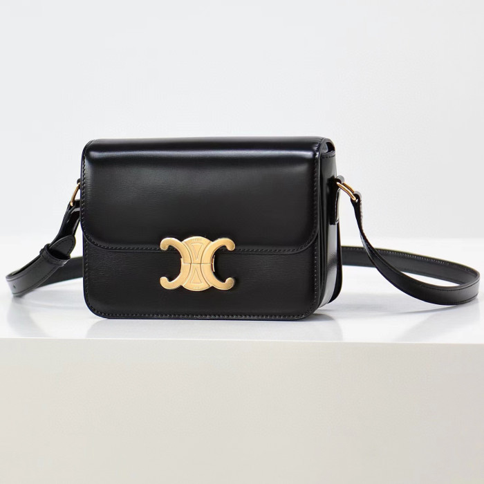 Celine Square Women's Single Leather Tofu Bag #nigo52499