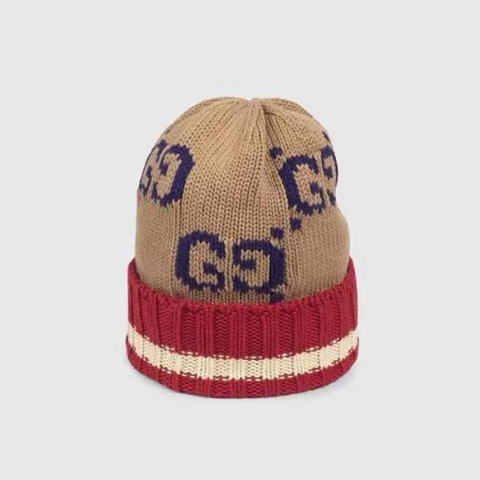 Gucci Multicolor Wool Cotton Hat #nigo6695