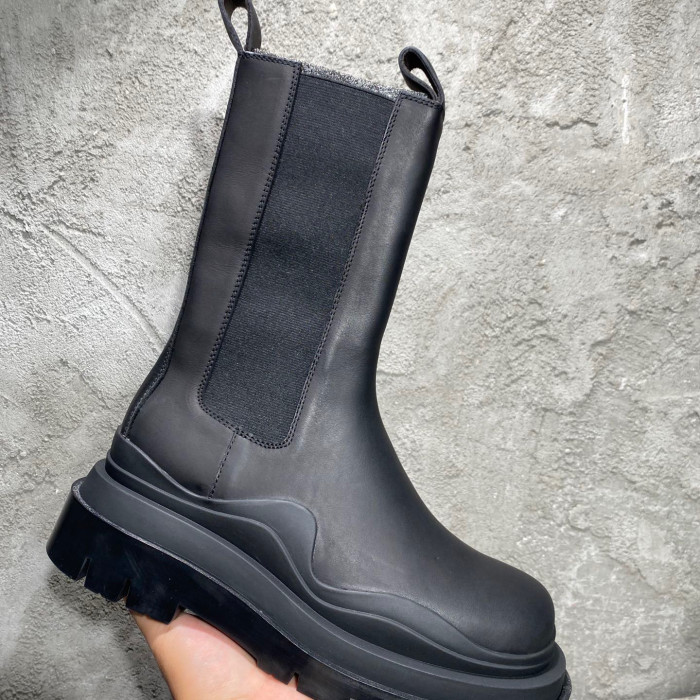 Bottega Veneta High-Top Leather Boots Shoes #nigo53128