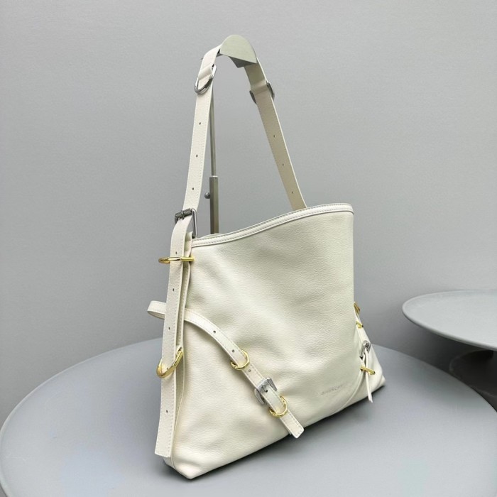 Givenchy Voyou Leather Tote Bag With Metal Clasp Bags BB50SSB1Q9-070 Ngvp #nigo5193