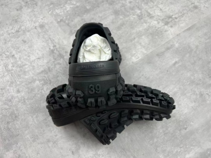 Balenciaga Men's Bouncer Clog In Black Ngvp #nigo5164