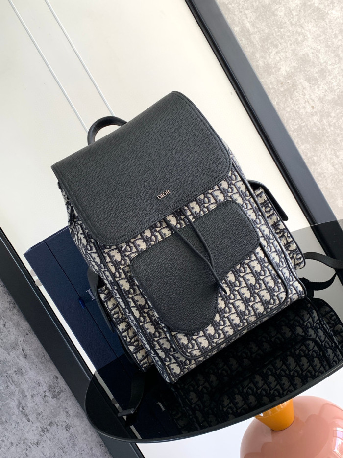 Dior Calfskin Saddle Backpack #nigo2266
