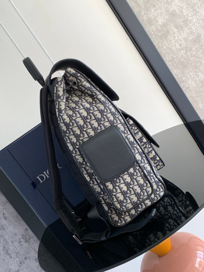 Dior Calfskin Saddle Backpack #nigo2266
