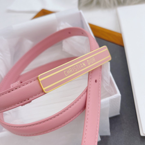 Dior Leather Thin Cute Belt #nigo55856