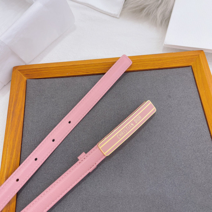Dior Leather Thin Cute Belt #nigo55856