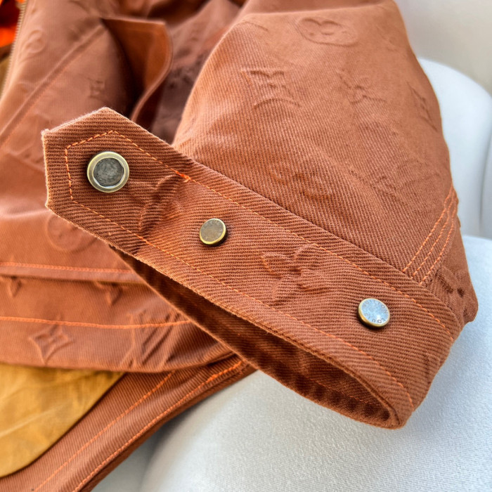 Louis Vuitton Denim Hooded Jacket Coat #nigo7231