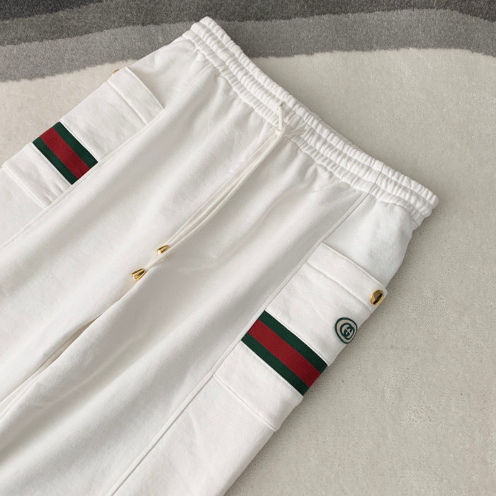 Gucci Cotton Striped Sports Jacket Trousers Suit Pants #nigo5494