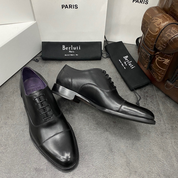 Berluti Hand Polished Leather Oxford Shoes #nigo2451