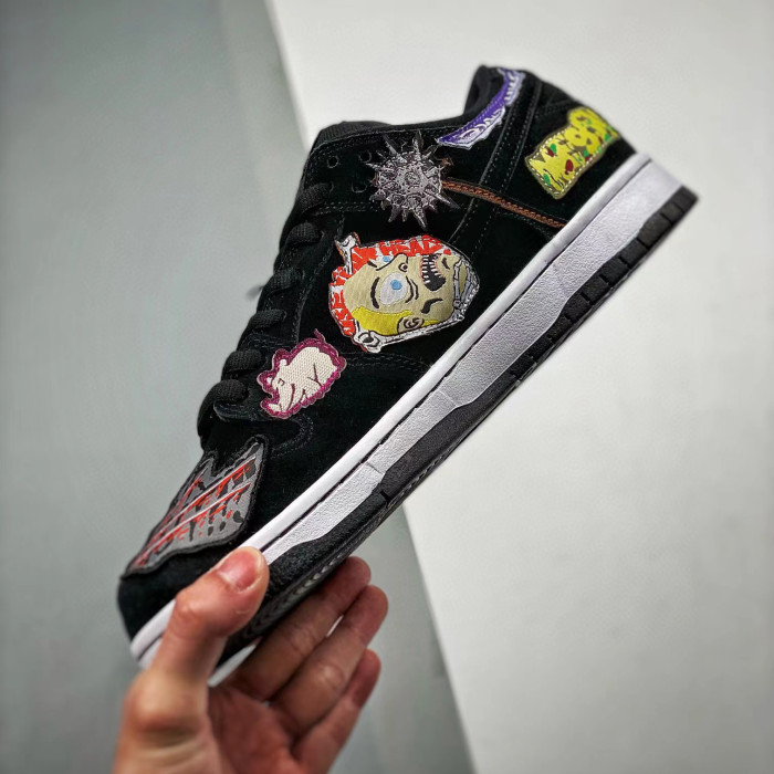 Nike Cool Leather Sneakers With Embroidered Pendants Shoes #nigo52453