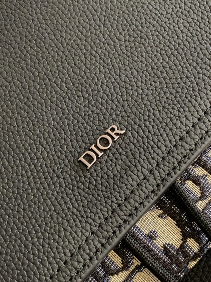 Dior Calfskin Saddle Backpack #nigo2266