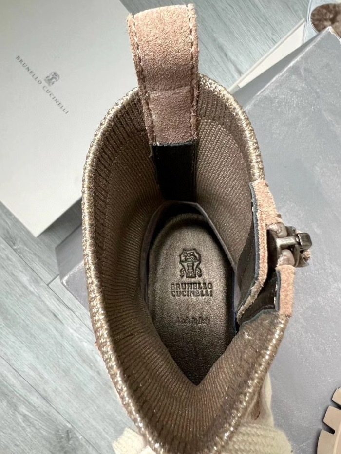 Brunello Cucinelli Women's Short Boots Shoes Ngvp #nigo6259