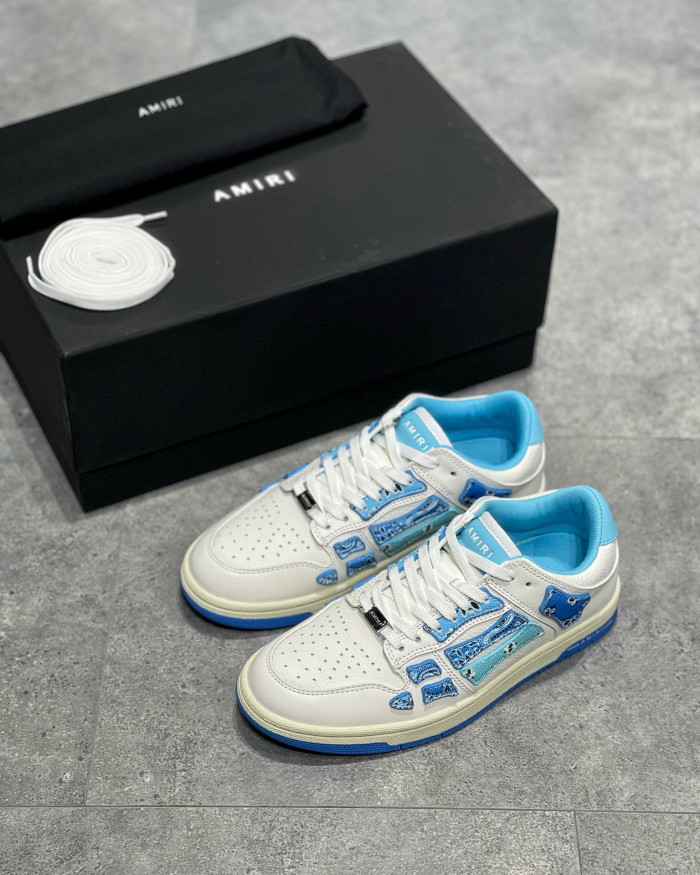 AMIRI Real Leather Sneakers Shoes #nigo529