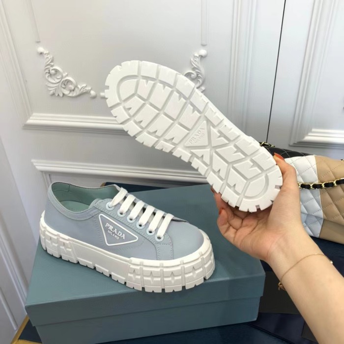 Prada Women's Canvas Sponge Shoes #nigo52479