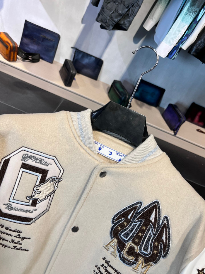 Louis Vuitton Leather And Woolen Patchwork Jacket #nigo5432