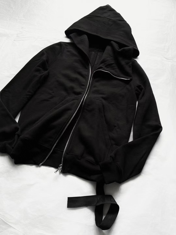 Rick Owens Irregular Zipper Jacket Coat Ngvp #nigo6553