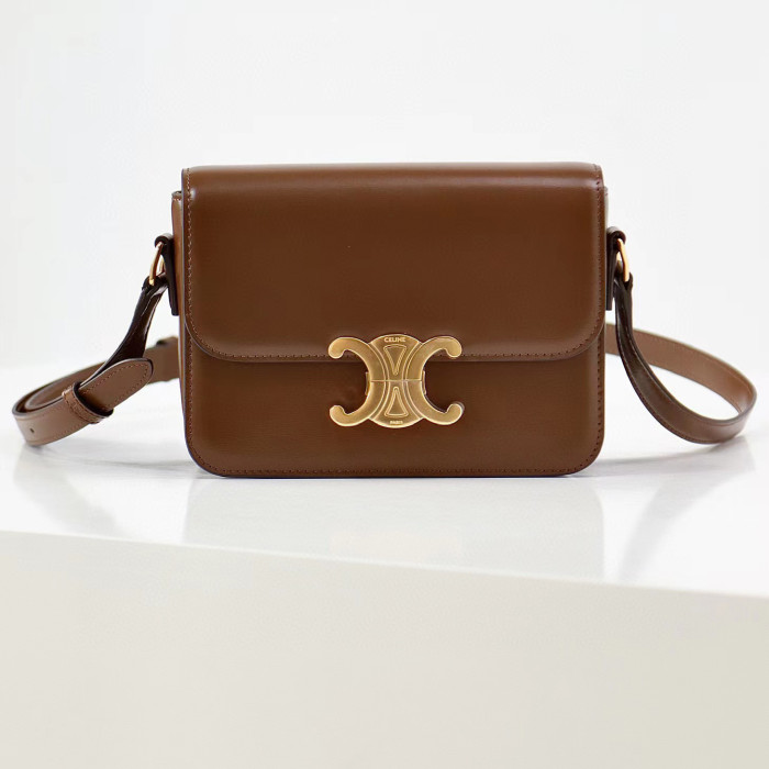 Celine Square Women's Single Leather Tofu Bag #nigo52499