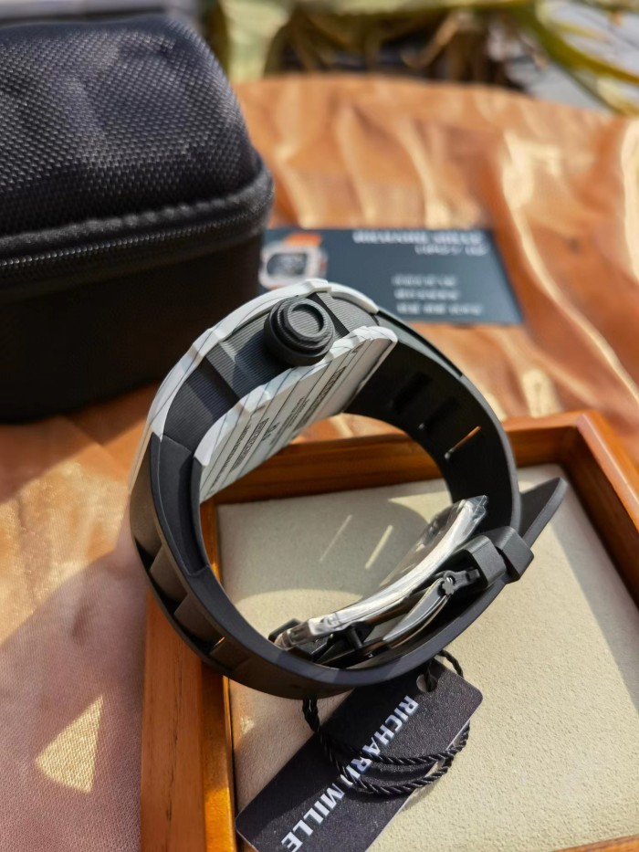 Carbon Fiber Tourbillon Wrist Watch Accessories Jewelry #nigo82468