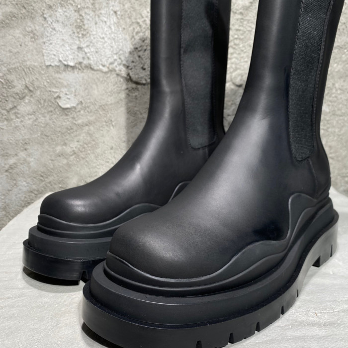 Bottega Veneta High-Top Leather Boots Shoes #nigo53128
