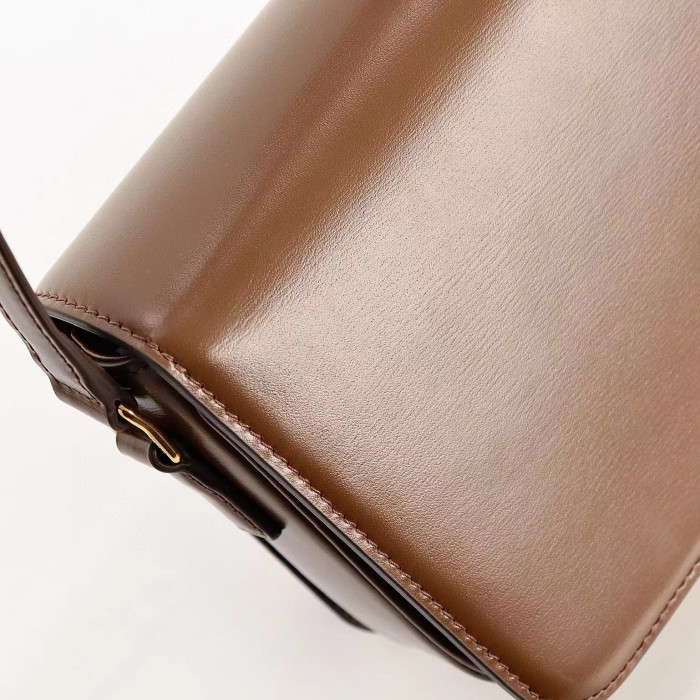 Celine Square Women's Single Leather Tofu Bag #nigo52499