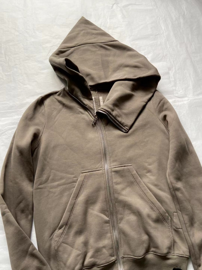 Rick Owens Irregular Zipper Jacket Coat Ngvp #nigo6553