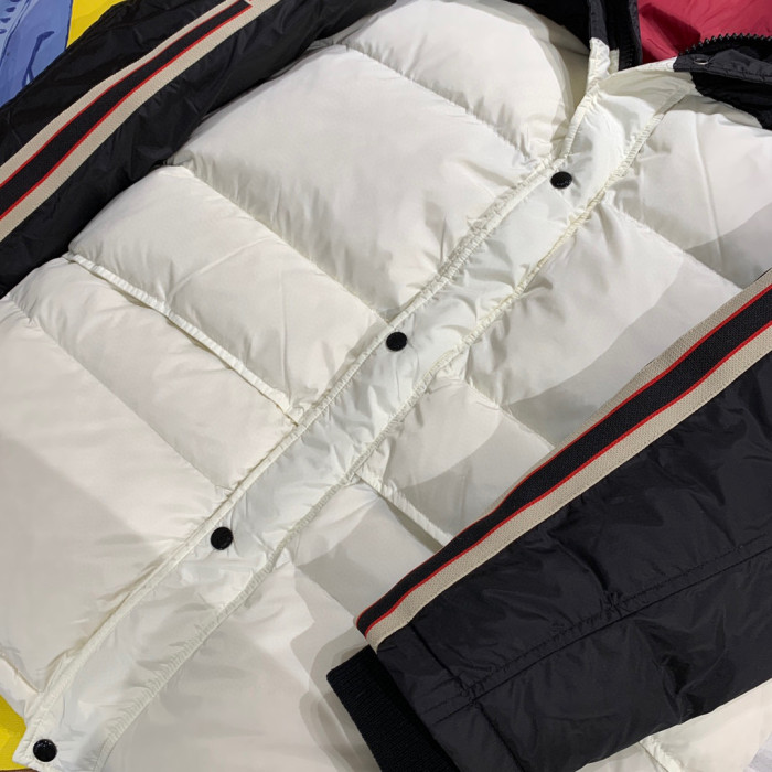 Gucci White Panel Puffer Down Jacket #nigo6177