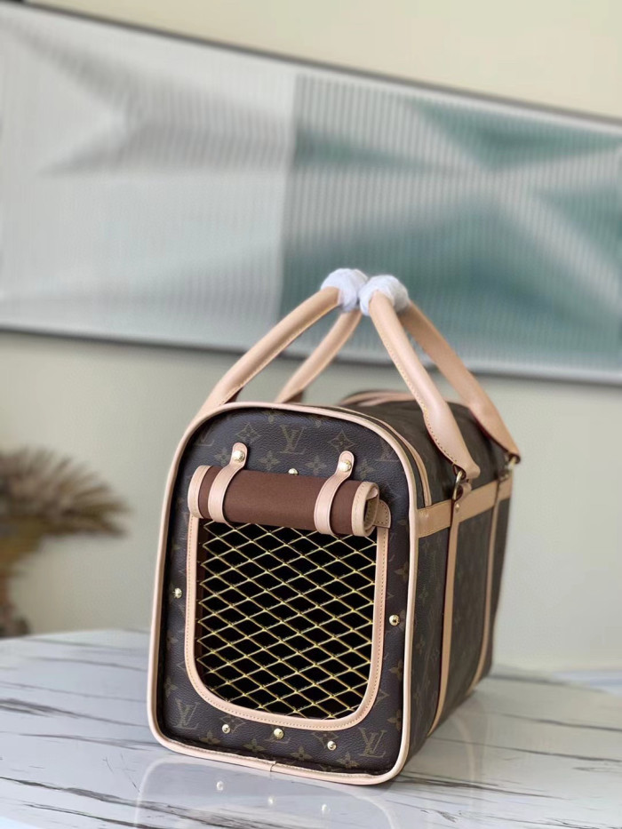 Louis Vuitton Pet Crate Cage Pet Bag Bags #nigo3773