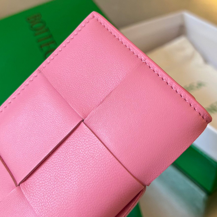 Bottega Veneta Leather Woven Card Bag Ngvp #nigo6229