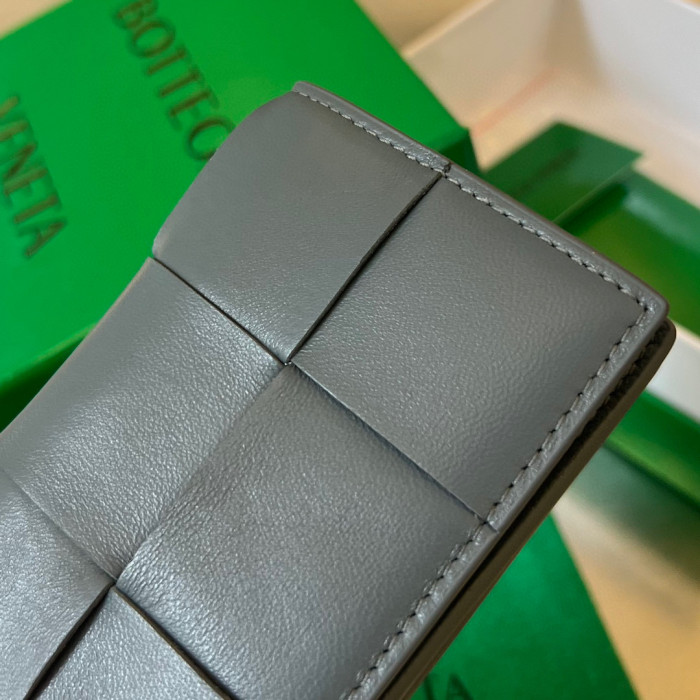 Bottega Veneta Leather Woven Card Bag Ngvp #nigo6229