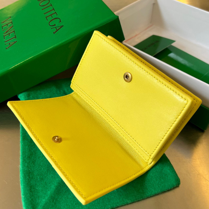 Bottega Veneta Leather Woven Card Bag Ngvp #nigo6229