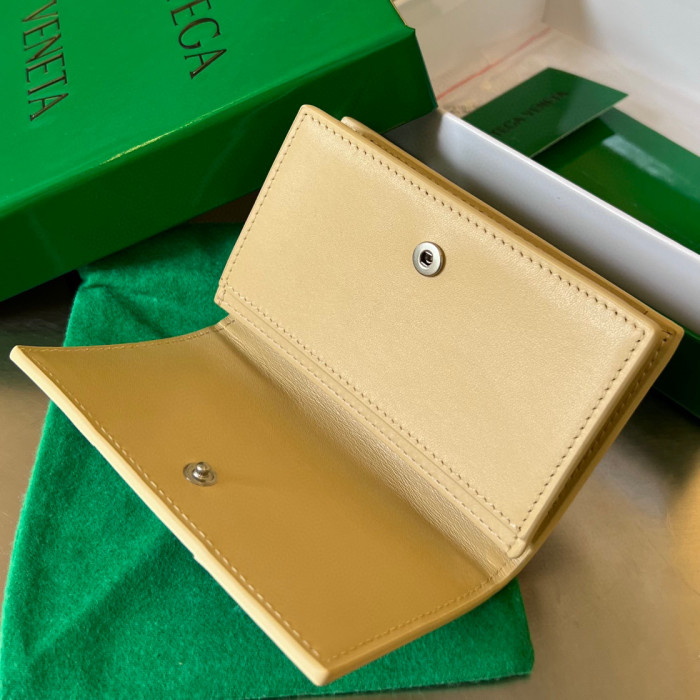 Bottega Veneta Leather Woven Card Bag Ngvp #nigo6229