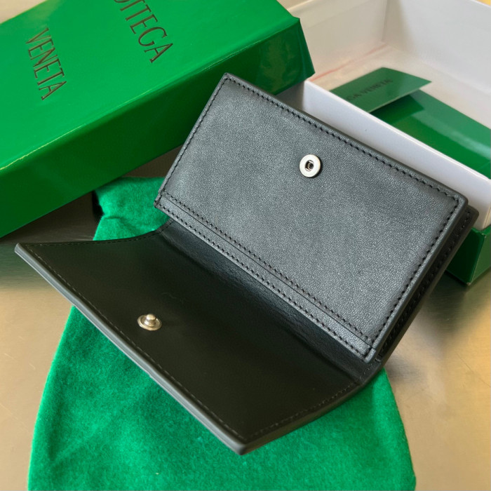 Bottega Veneta Leather Woven Card Bag Ngvp #nigo6229