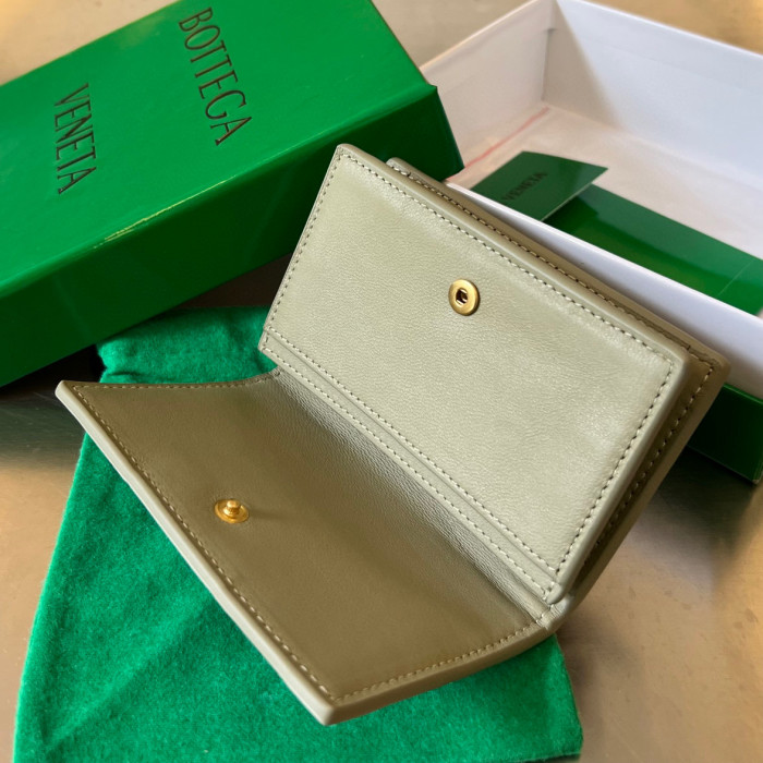 Bottega Veneta Leather Woven Card Bag Ngvp #nigo6229