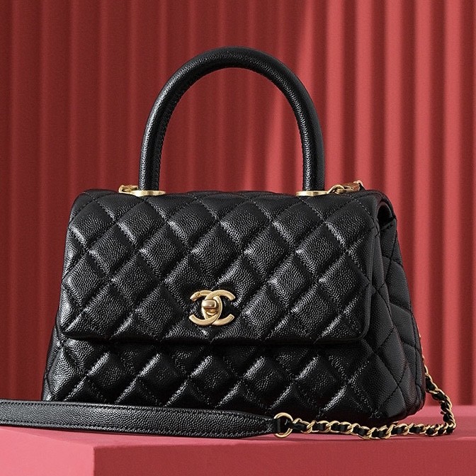 Chanel Coco Handle Bag #nigo21488