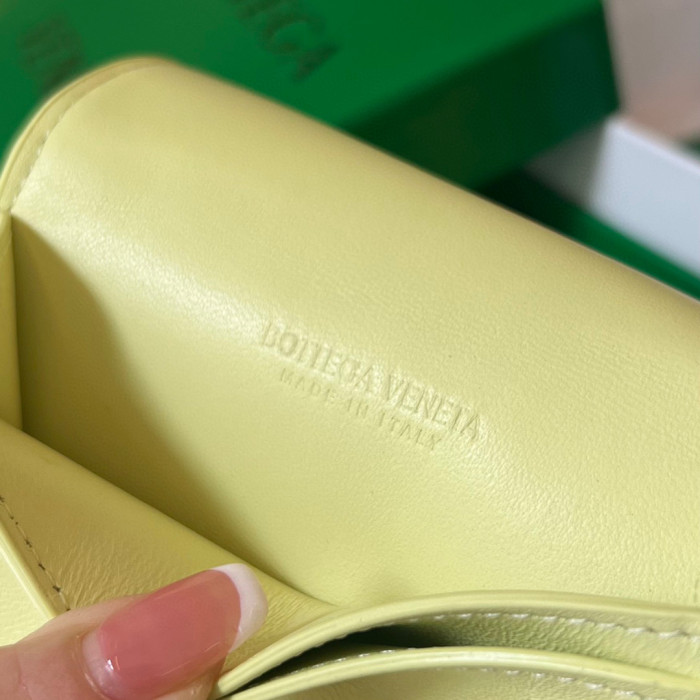 Bottega Veneta Leather Woven Card Bag Ngvp #nigo6229