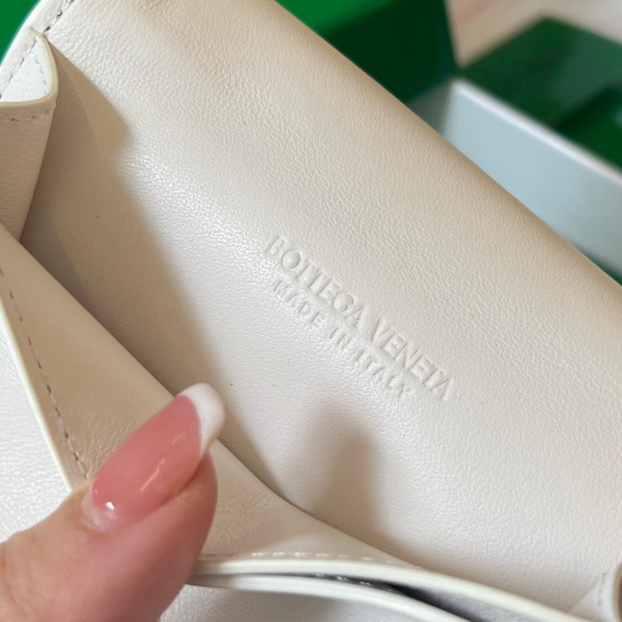 Bottega Veneta Leather Woven Card Bag Ngvp #nigo6229