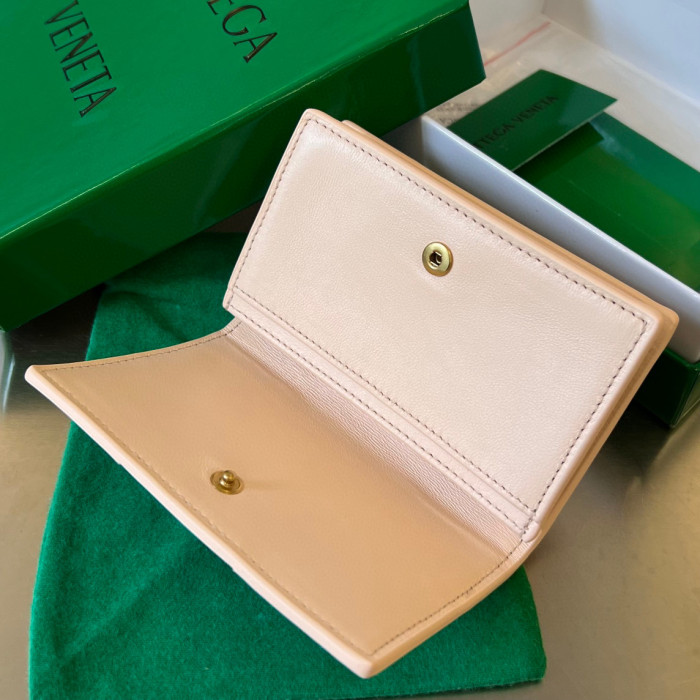 Bottega Veneta Leather Woven Card Bag Ngvp #nigo6229