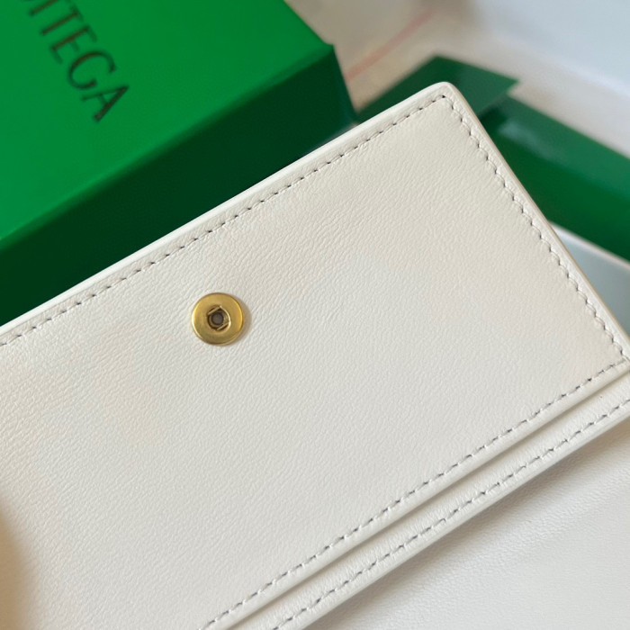 Bottega Veneta Leather Woven Card Bag Ngvp #nigo6229