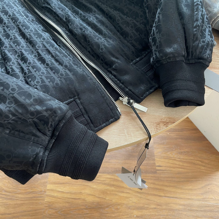 DIOR Reversible Oblique Bomber Jacket Coat #nigo8773