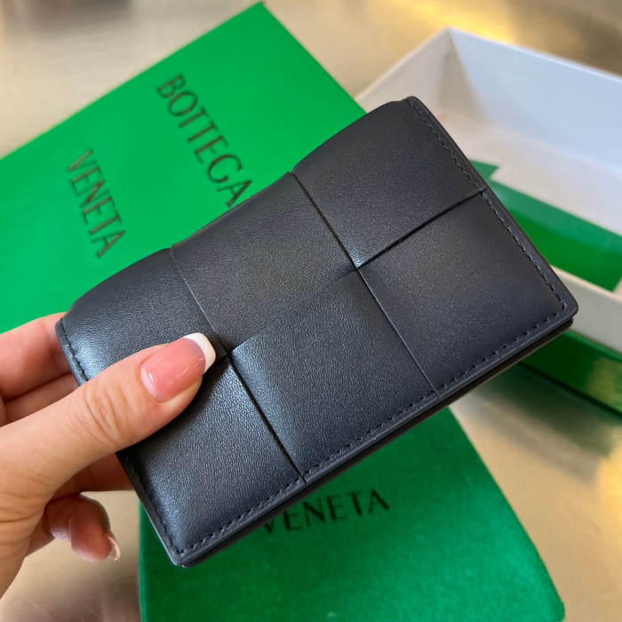 Bottega Veneta Leather Woven Card Bag Ngvp #nigo6229