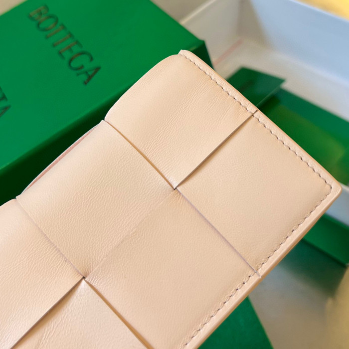 Bottega Veneta Leather Woven Card Bag Ngvp #nigo6229