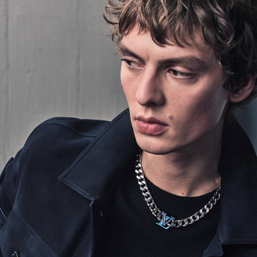 Louis Vuitton NIGO Thick Chain Letter Necklace #nigo21587