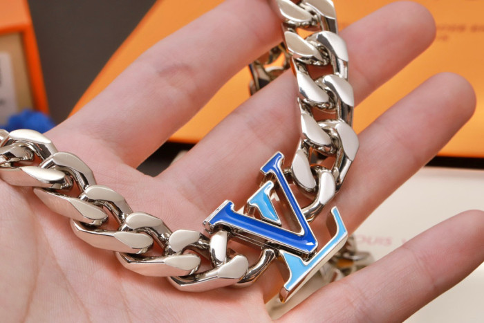 Louis Vuitton NIGO Thick Chain Letter Necklace #nigo21587