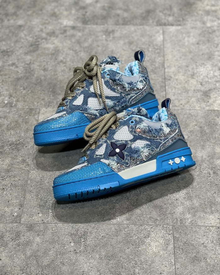Louis Vuitton Skate Sneaker Shoes #nigo21778