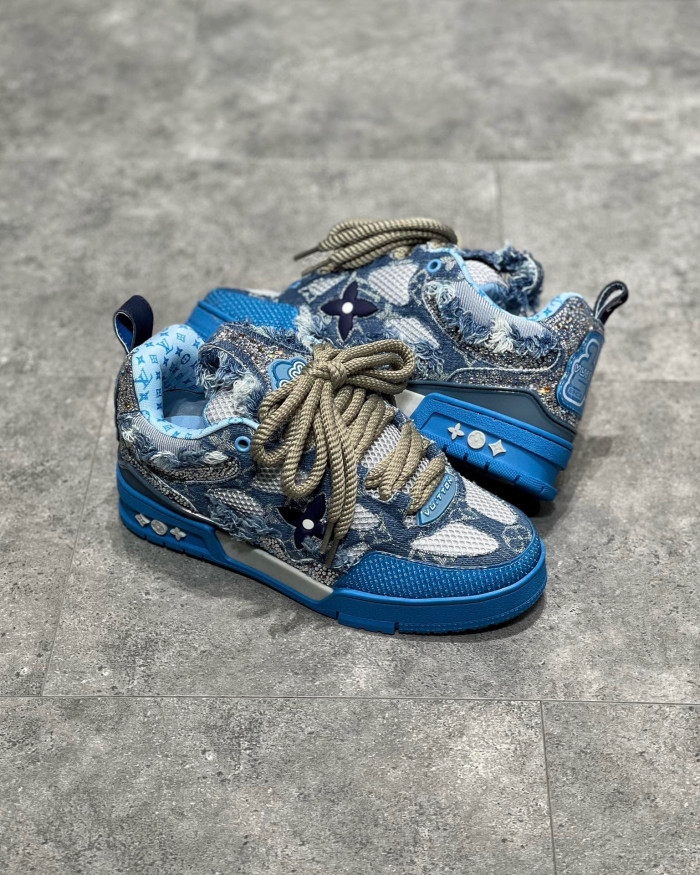 Louis Vuitton Skate Sneaker Shoes #nigo21778