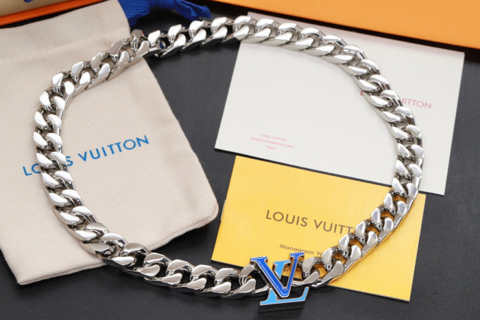 Louis Vuitton NIGO Thick Chain Letter Necklace #nigo21587