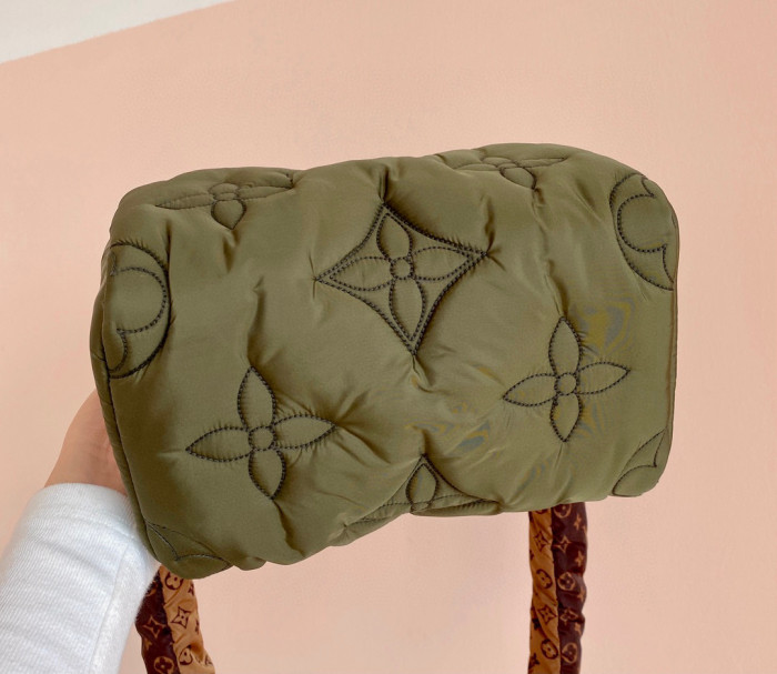 Louis Vuitton Padded Cotton Padded Handbag Shoulder Bag #nigo52477