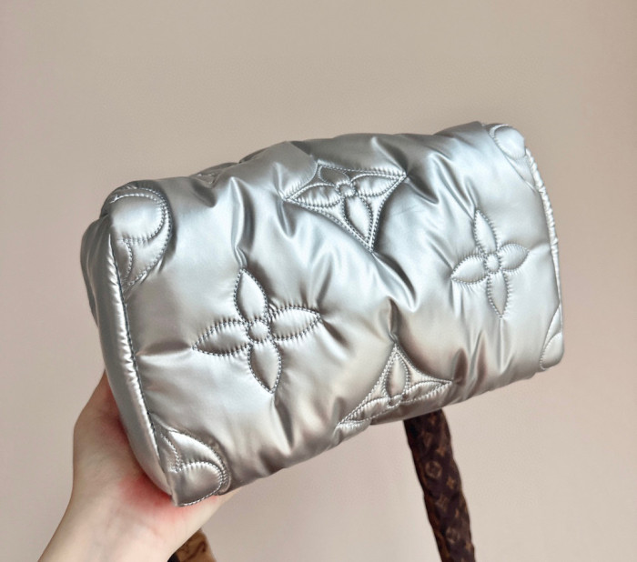 Louis Vuitton Padded Cotton Padded Handbag Shoulder Bag #nigo52477