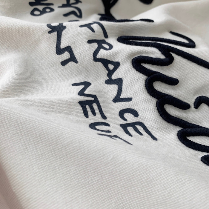 Louis Vuitton NIGO Letter Short Sleeve T-Shirt White #nigo94953